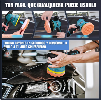 Pulidora eléctrica inalámbrica multiusos
