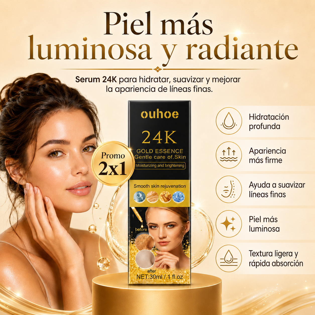 SERUM 24K ANTIARRUGAS PROMO 2x1
