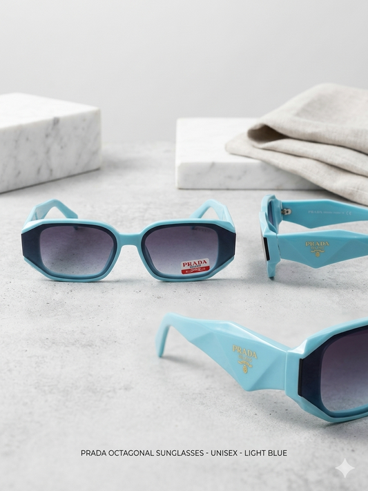 Gafas de Sol Prada – Geometric Edition "Sky Blue"